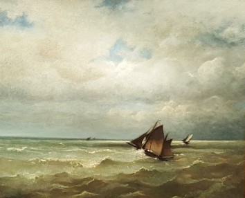 Jules Dupré, La Mer en vue à Cayeux (Musée Daubigny)
