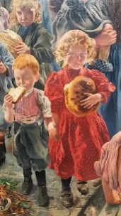 Léon Frederic (1856 – 1940) Les Ages de l’ouvrier (détail) 1895-1897 Triptyque, huile sur toile Musée d’Orsay, Paris © RMN - Grand Palais (musée d'Orsay) / Hervé Lewandowski